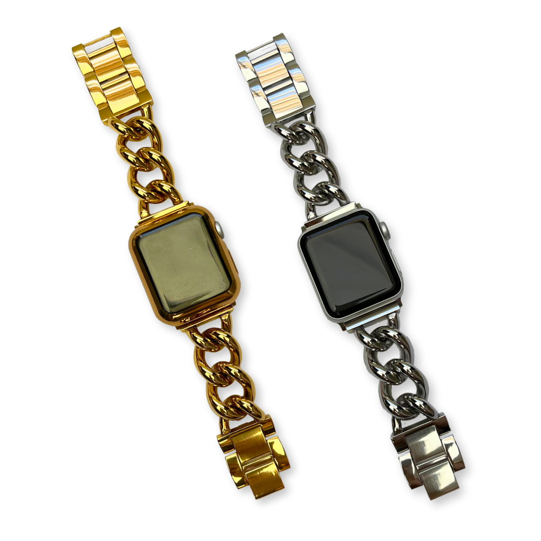 Correa oro apple online watch