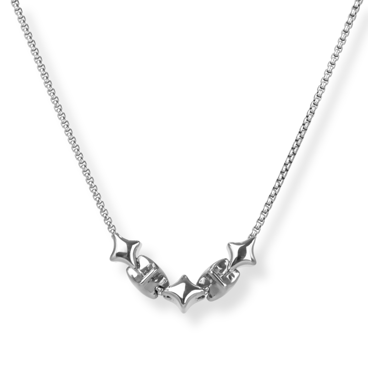Collar Línea Exclusiva de Y - 5 charms - ajustable - varias maneras de uso - oro o plata