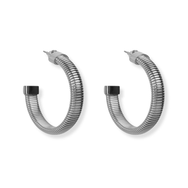 Aretes Eleny - hoops - omega - oro o plata