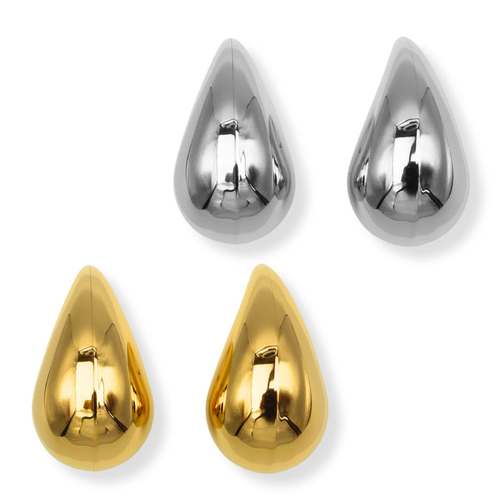 Aretes Aris - gota - oro o plata