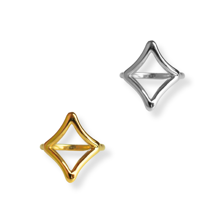 Sortija Línea Exclusiva de Y -  Size 6 a 10 - oro o plata