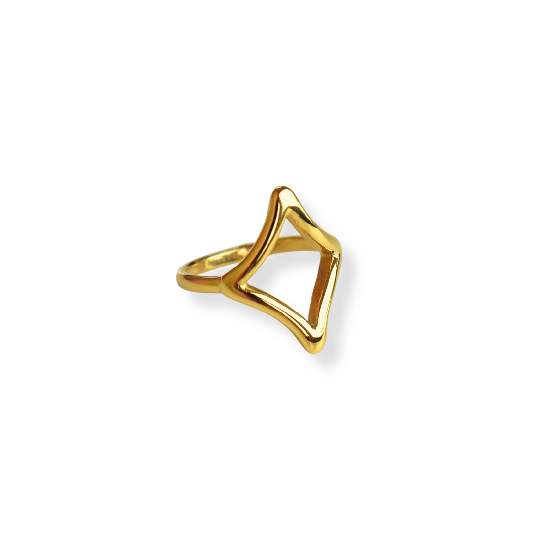 Sortija Línea Exclusiva de Y -  Size 6 a 10 - oro o plata