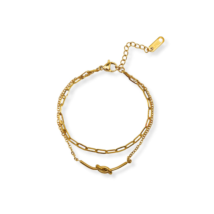 Pulsera Sophia - nudo - oro