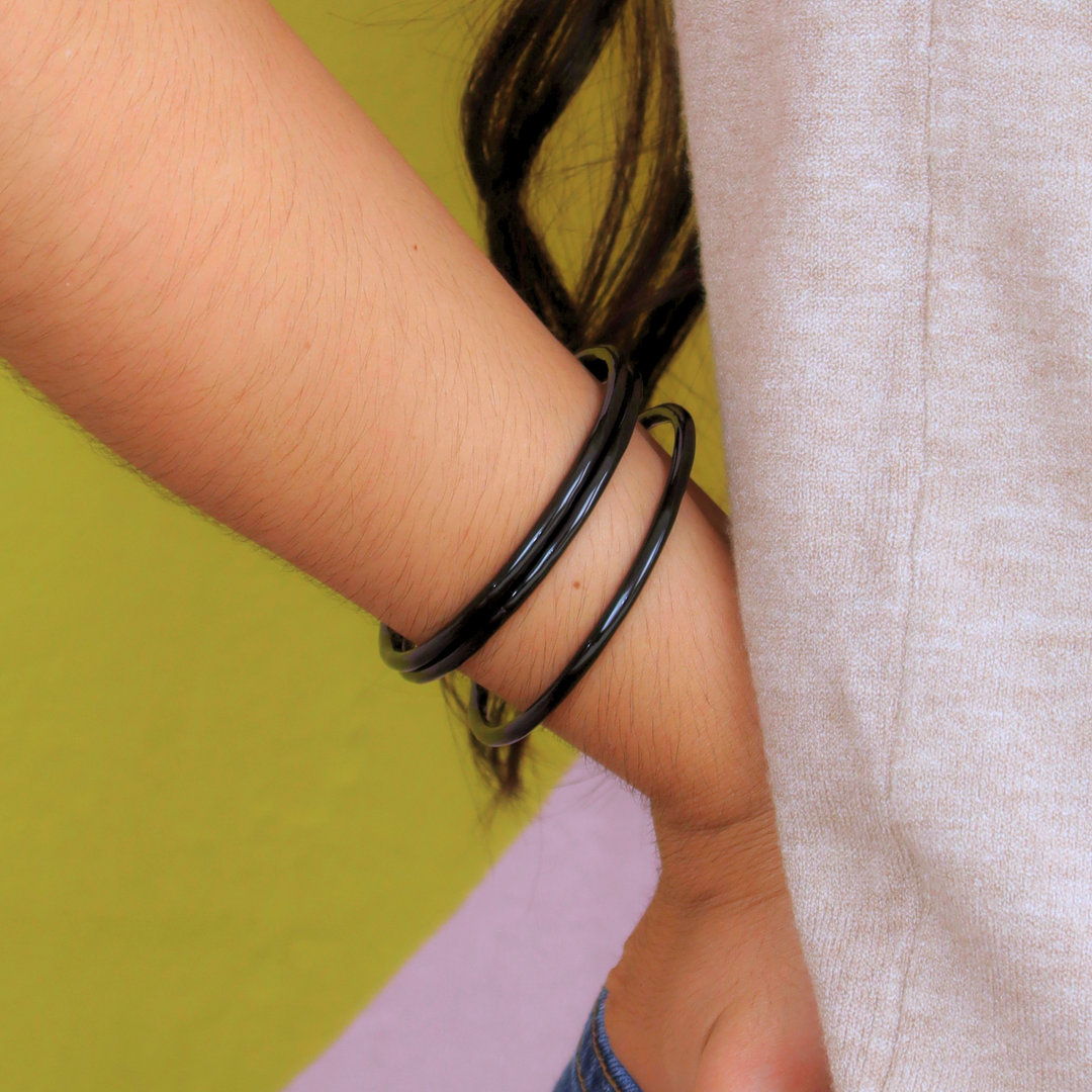 Bangles Iza Esmaltados Línea Exclusiva de Y - diferentes tamaños - 3pcs