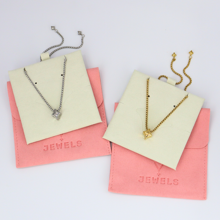 Collar Línea Exclusiva de Y - 1 charm - ajustable - varias maneras de uso - oro o plata