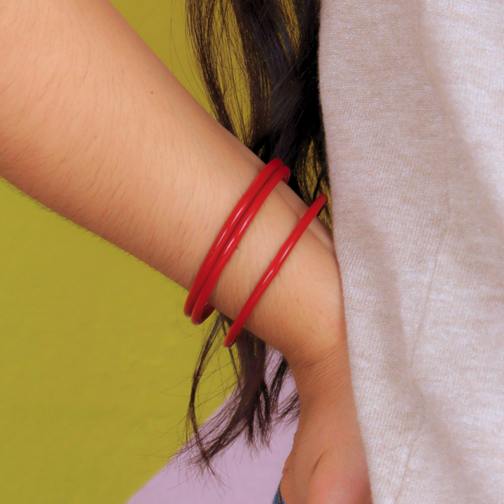 Bangles Iza Esmaltados Línea Exclusiva de Y - diferentes tamaños - 3pcs