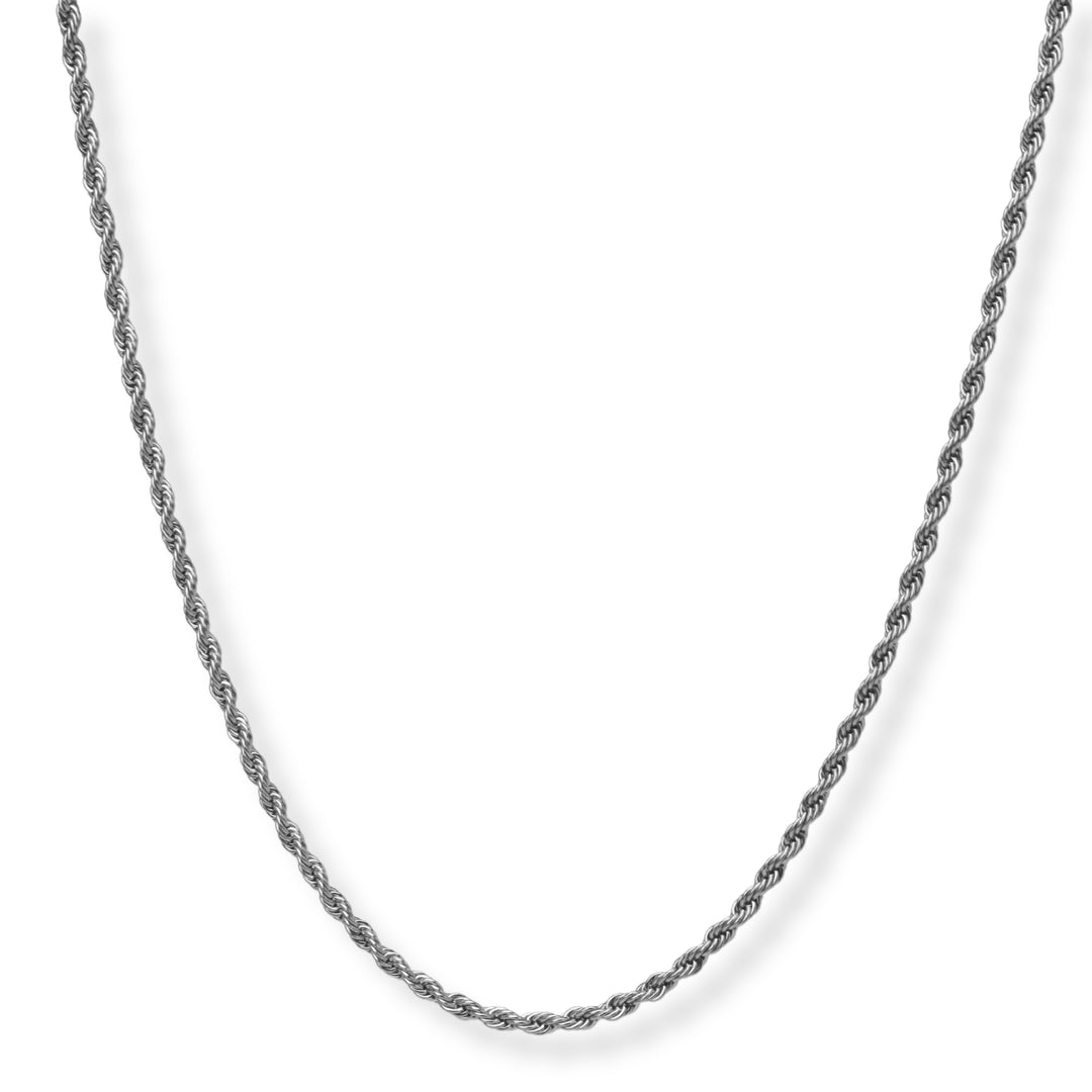 Collar rope chain - oro o plata - hombre