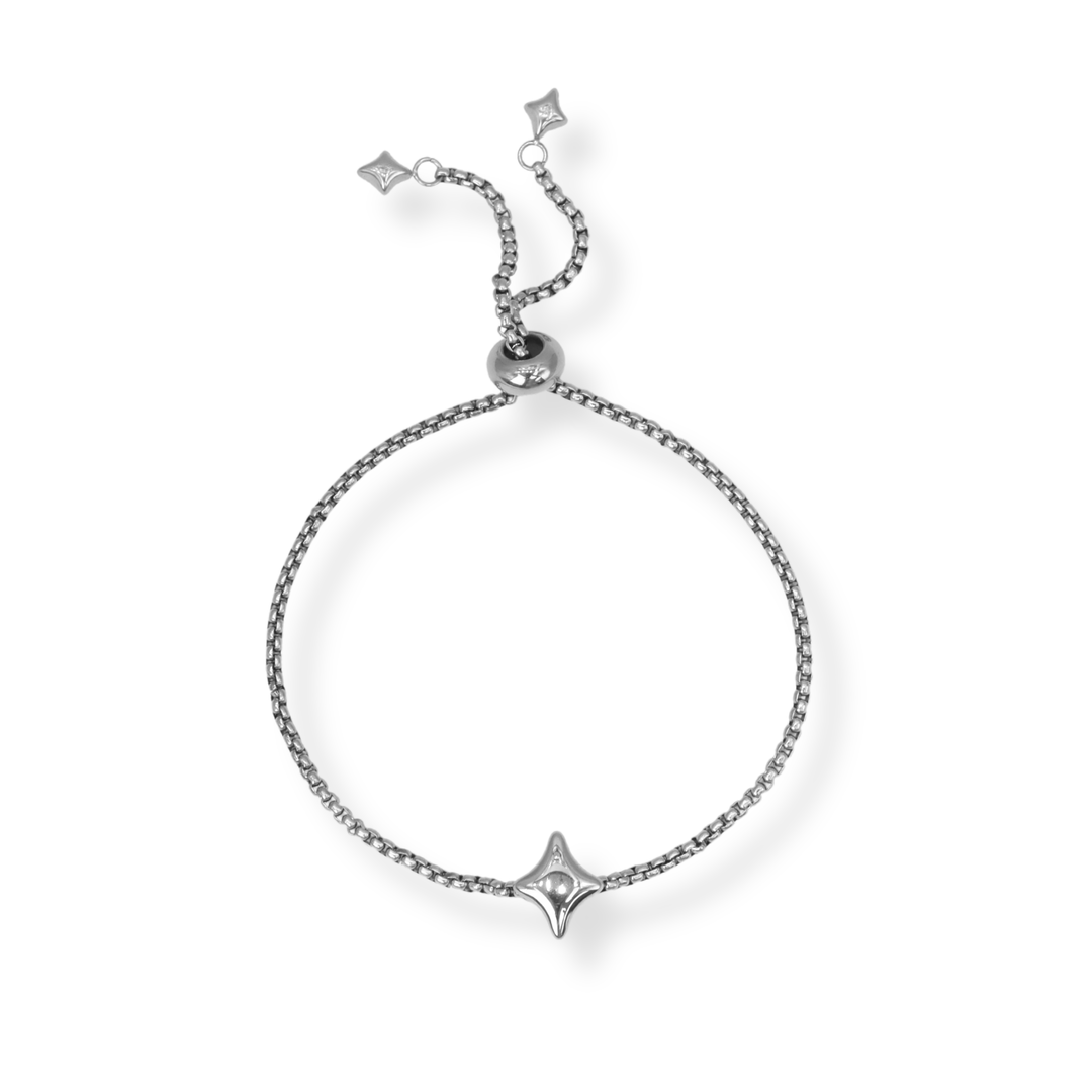 Pulsera Línea Exclusiva de Y - 1 charm - ajustable - oro o plata