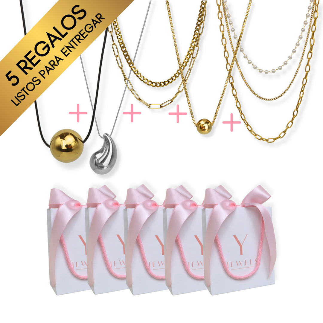 Bundle 5 regalos de collares