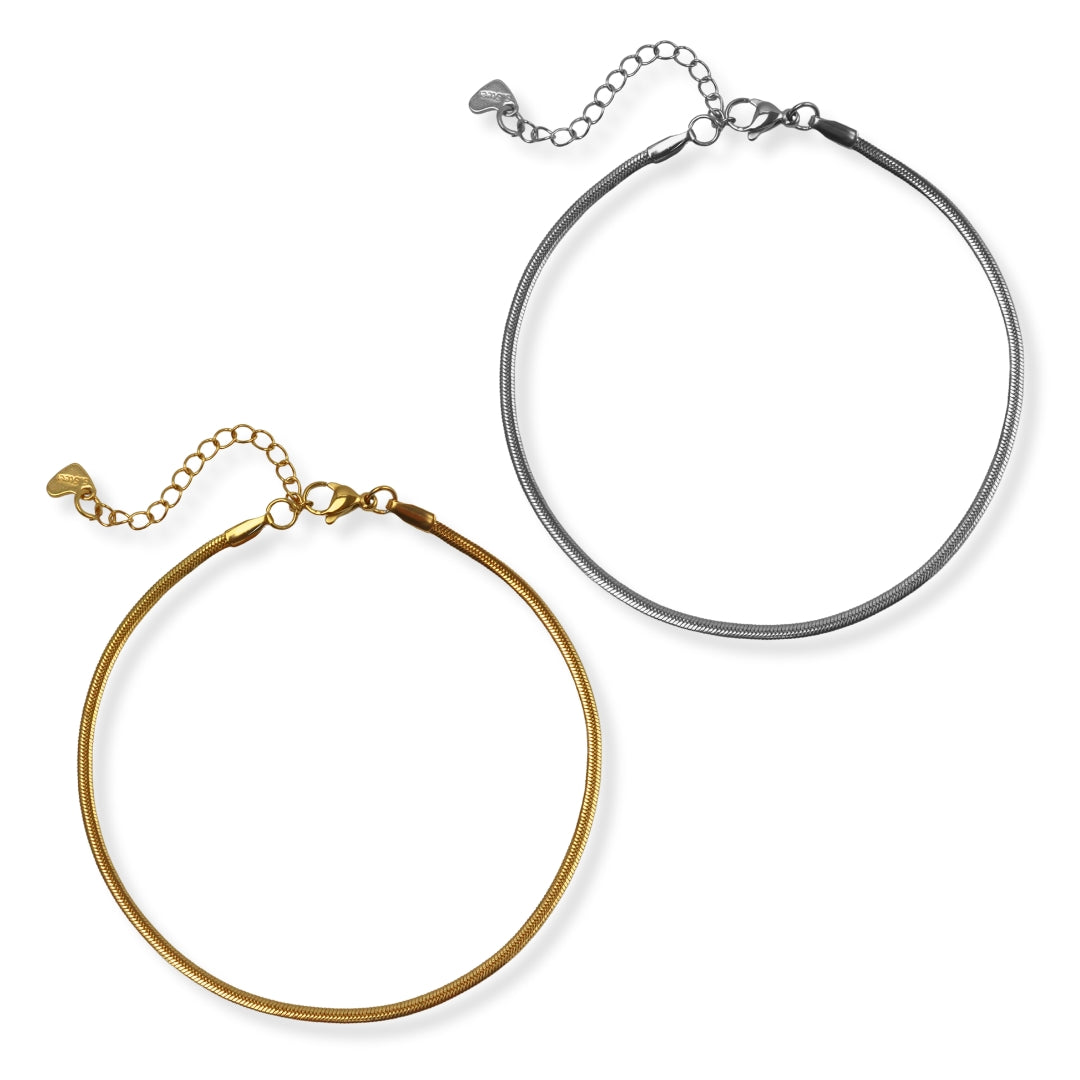 Tobillera Nashaly - paper clip