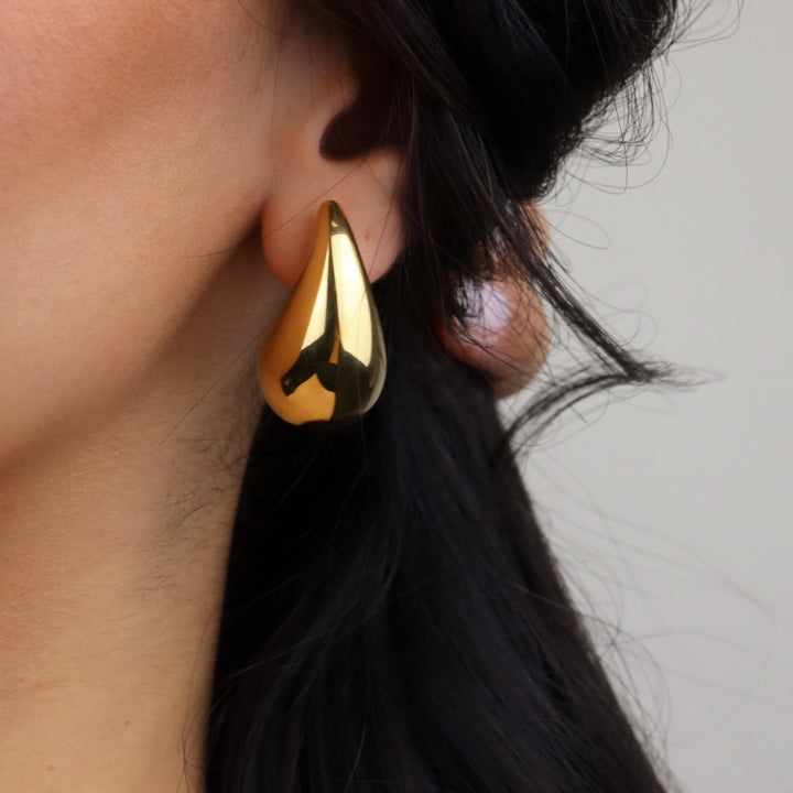 Aretes Aris - gota - oro o plata