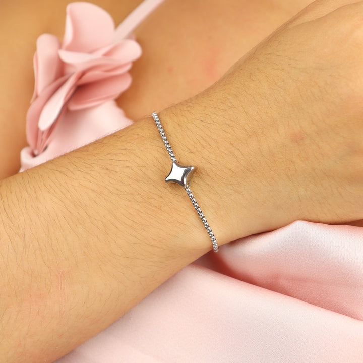 Pulsera Línea Exclusiva de Y - 1 charm - ajustable - oro o plata
