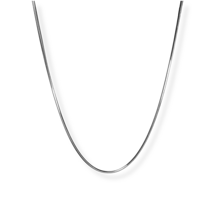 Collar snake chain delgado 1.5mm - oro o plata - hombre